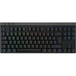Bluetooth механична клавиатура Logitech G515 Lightspeed TKL, Безжична, 2.4GHz/BT, RGB подсветка, Механична - 920-014074 - 1