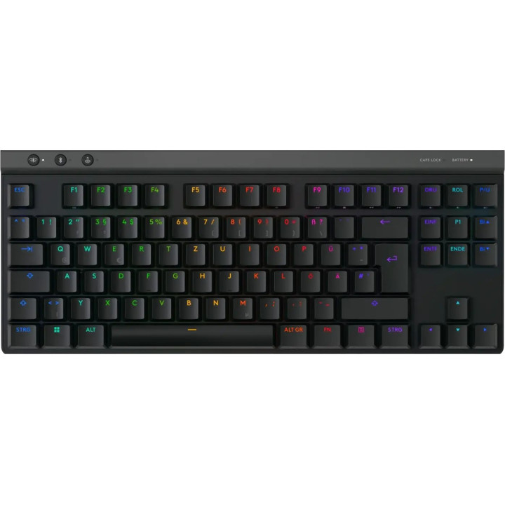 Bluetooth механична клавиатура Logitech G515 Lightspeed TKL, Безжична, 2.4GHz/BT, RGB подсветка, Механична - 920-014074 - 1