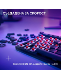 Bluetooth механична клавиатура Logitech G515 Lightspeed TKL, Безжична, 2.4GHz/BT, RGB подсветка, Механична - 920-014074 - 6