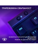 Bluetooth механична клавиатура Logitech G515 Lightspeed TKL, Безжична, 2.4GHz/BT, RGB подсветка, Механична - 920-014074 - 8
