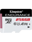 MicroSDXC памет Kingston Endurance 256GB, UHS-I Class 10 A1, 95MB/s четене, 45MB/s запис - SDCE/256GB - 1