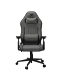 Геймърски стол COUGAR Explore Royal Gray F, Imitation linen, 3D armrests, Headrest + Lumbar support, 120kg - CGR-EPF-ROG - 2