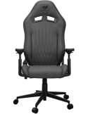 Геймърски стол COUGAR Explore Royal Gray F, Imitation linen, 3D armrests, Headrest + Lumbar support, 120kg - CGR-EPF-ROG - 3