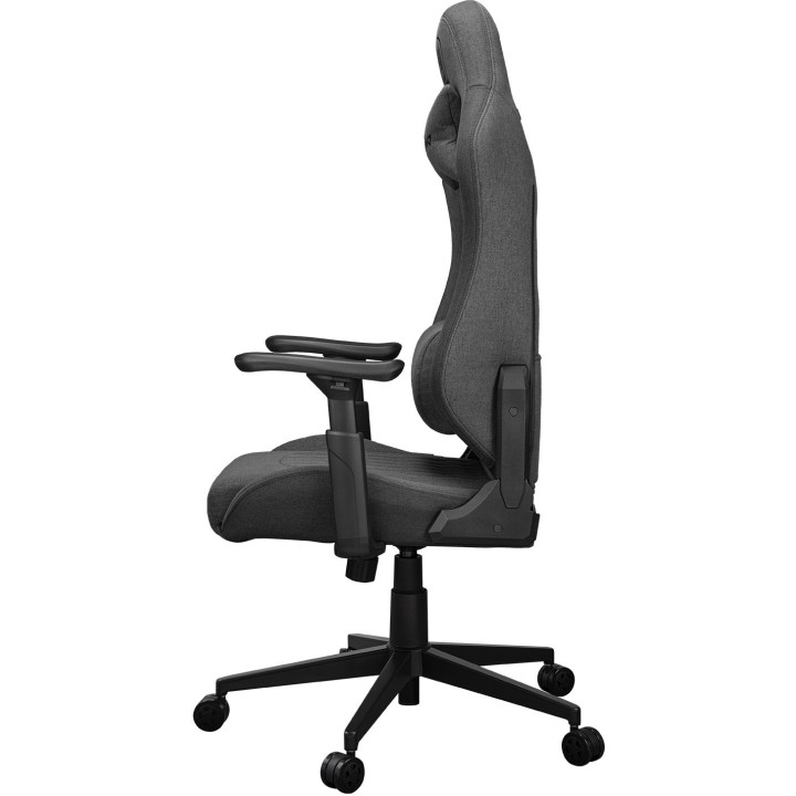 Геймърски стол COUGAR Explore Royal Gray F, Imitation linen, 3D armrests, Headrest + Lumbar support, 120kg - CGR-EPF-ROG - 4