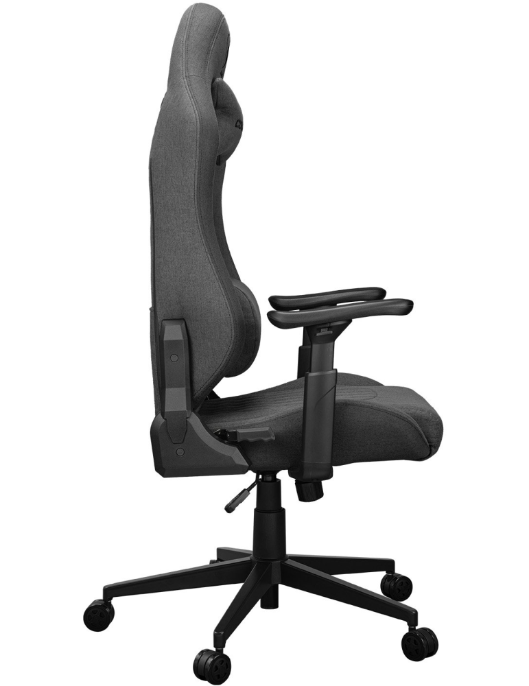 Геймърски стол COUGAR Explore Royal Gray F, Imitation linen, 3D armrests, Headrest + Lumbar support, 120kg - CGR-EPF-ROG - 5