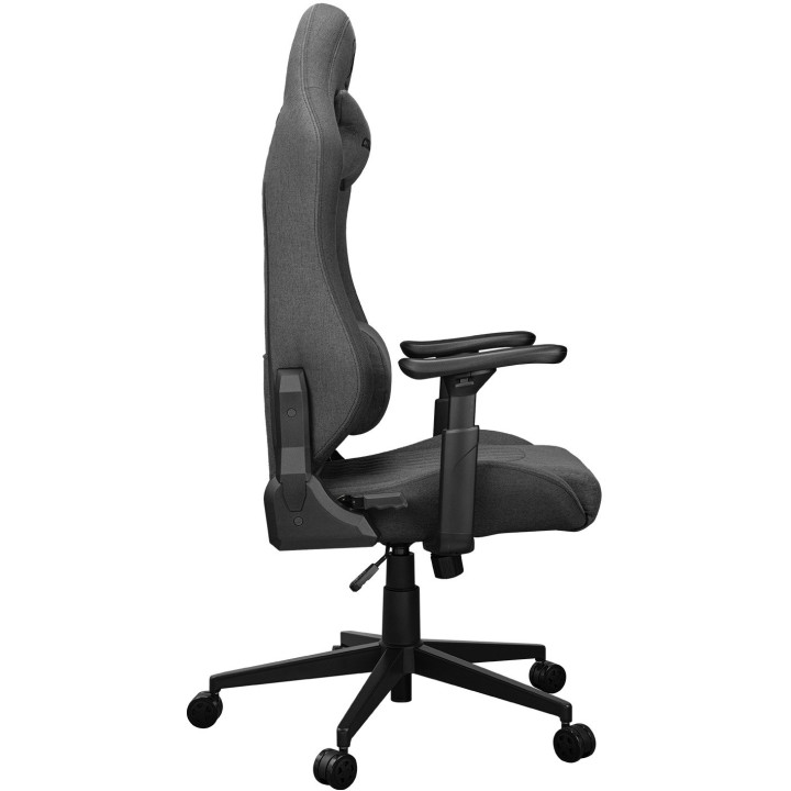 Геймърски стол COUGAR Explore Royal Gray F, Imitation linen, 3D armrests, Headrest + Lumbar support, 120kg - CGR-EPF-ROG - 5