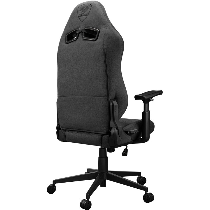 Геймърски стол COUGAR Explore Royal Gray F, Imitation linen, 3D armrests, Headrest + Lumbar support, 120kg - CGR-EPF-ROG - 6