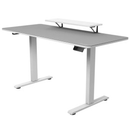 Геймърско бюро COUGAR E-STAR 140 Electrical, 1400x600mm, Бяло, LCD дисплей, електрическа регулировка на височина - 4710483779664