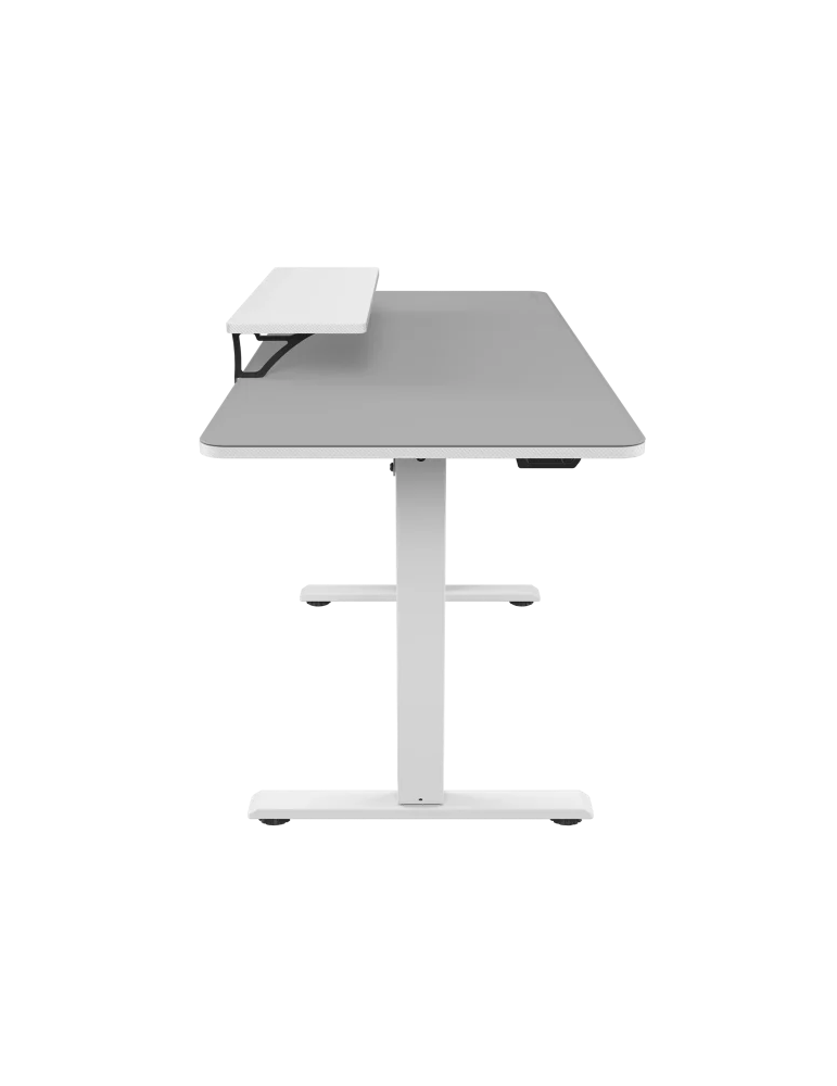 Геймърско бюро COUGAR E-STAR 140 Electrical, 1400x600mm, Бяло, LCD дисплей, електрическа регулировка на височина - 4710483779664