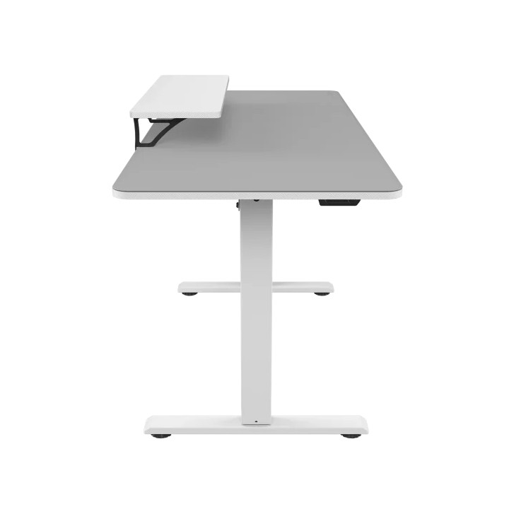 Геймърско бюро COUGAR E-STAR 140 Electrical, 1400x600mm, Бяло, LCD дисплей, електрическа регулировка на височина - 4710483779664