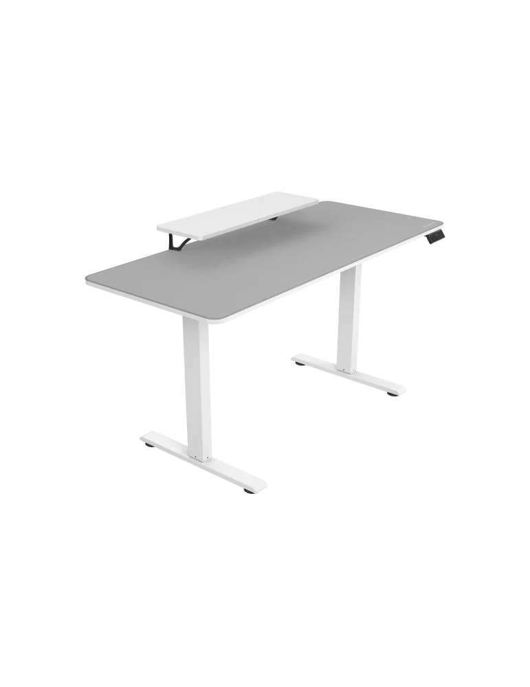 Геймърско бюро COUGAR E-STAR 140 Electrical, 1400x600mm, Бяло, LCD дисплей, електрическа регулировка на височина - 4710483779664