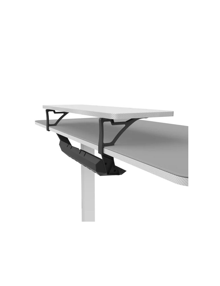 Геймърско бюро COUGAR E-STAR 140 Electrical, 1400x600mm, Бяло, LCD дисплей, електрическа регулировка на височина - 4710483779664