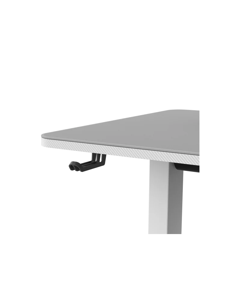 Геймърско бюро COUGAR E-STAR 140 Electrical, 1400x600mm, Бяло, LCD дисплей, електрическа регулировка на височина - 4710483779664
