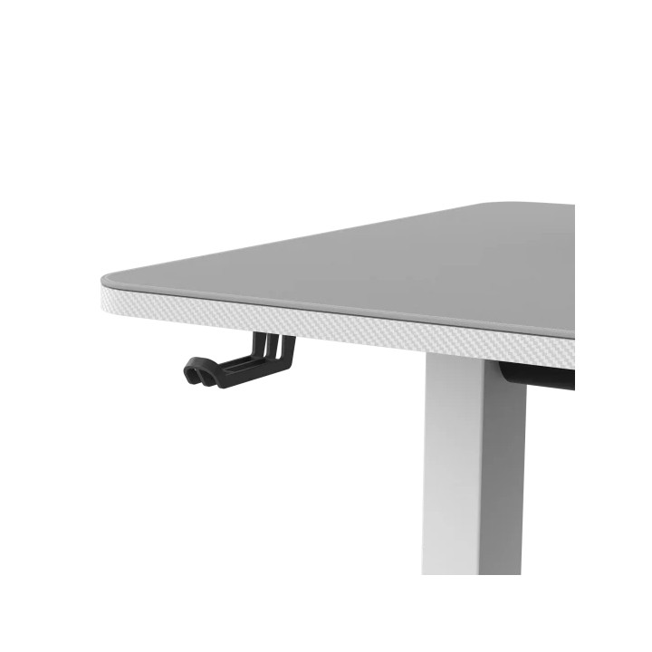 Геймърско бюро COUGAR E-STAR 140 Electrical, 1400x600mm, Бяло, LCD дисплей, електрическа регулировка на височина - 4710483779664