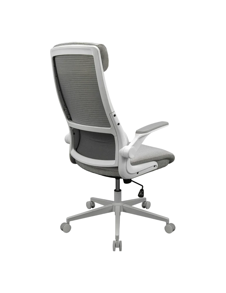 Геймърски стол COUGAR Stryder White, тъканина, регулируема височина 470-570mm, поддържа до 120kg - CGR-STD-ASW - 6