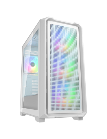 Кутия за компютър COUGAR MX600 Mini V2 RGB, Mini Tower - CGR-2TC9W-RGB - 1
