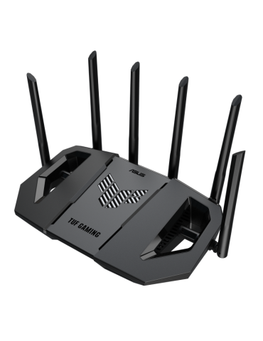 Рутер ASUS TUF Gaming BE9400, WiFi 7 tri-band, 9.334 Gbps, Quad-core 1.5GHz, 1GB RAM - 90IG0A30-MO9C00 - 1