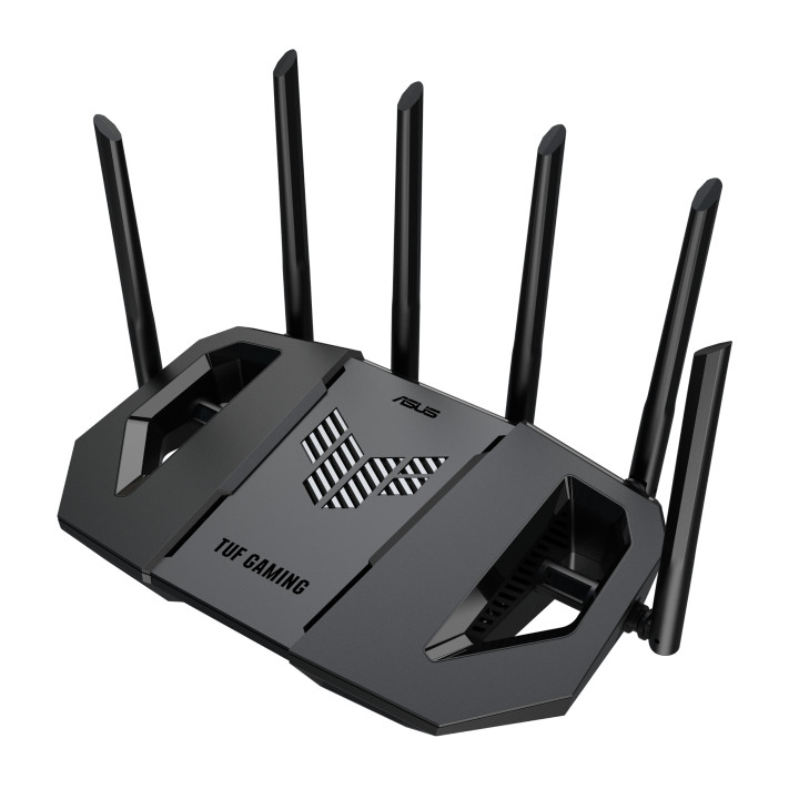Рутер ASUS TUF Gaming BE9400, WiFi 7 tri-band, 9.334 Gbps, Quad-core 1.5GHz, 1GB RAM - 90IG0A30-MO9C00 - 1