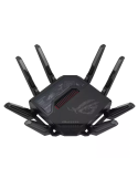 Рутер ASUS ROG Rapture GT-BE98, WiFi 7 BE19000, 2.4/5/6 GHz, 9x Gigabit (7x LAN + 2x WAN), 2GB RAM, USB 3.2 - 90IG08F0-MO9A0V - 