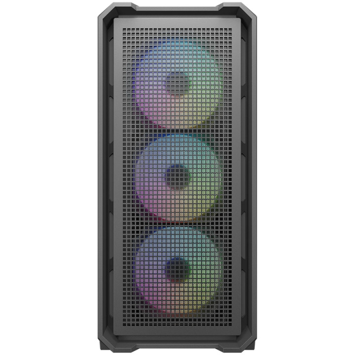 Компютърна кутия Cougar MX600 Mini V2 RGB, Mini Tower, черна - CGR-2TC9B-RGB - 2