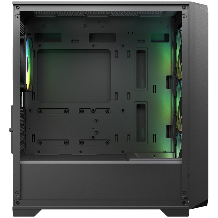 Компютърна кутия Cougar MX600 Mini V2 RGB, Mini Tower, черна - CGR-2TC9B-RGB - 3