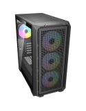 Компютърна кутия Cougar MX600 Mini V2 RGB, Mini Tower, черна - CGR-2TC9B-RGB - 4