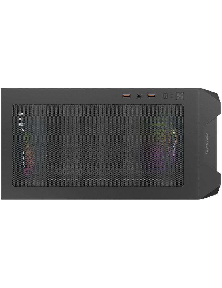 Компютърна кутия Cougar MX600 Mini V2 RGB, Mini Tower, черна - CGR-2TC9B-RGB - 5