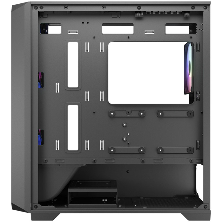 Компютърна кутия Cougar MX600 Mini V2 RGB, Mini Tower, черна - CGR-2TC9B-RGB - 7