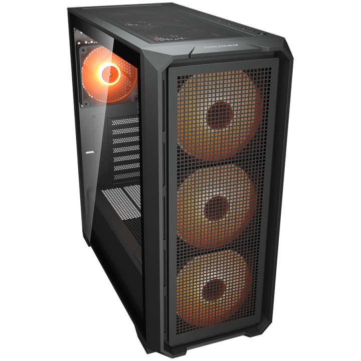 Компютърна кутия COUGAR MX600 Air Pro, Midi Tower, ATX, Air Mesh, 485x210x460mm, aRGB - CGR-2SC9B-PRO - 5