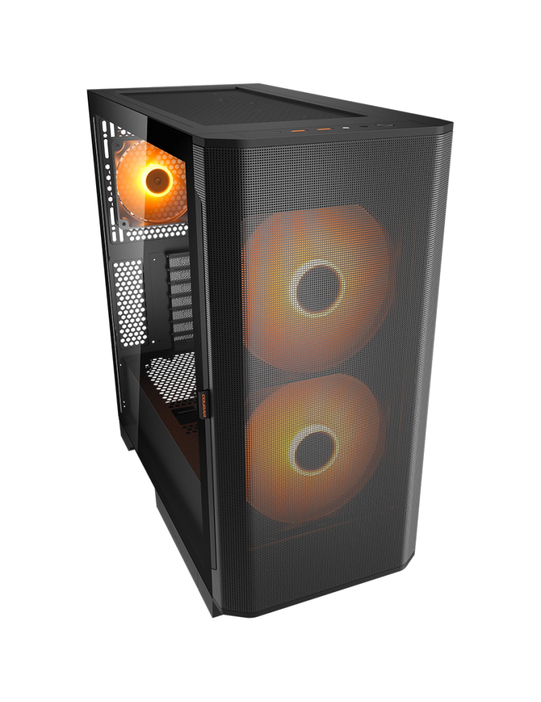 Компютърна кутия COUGAR GAMING AIRFACE FLO RGB, Mid Tower, черна - CGR-5YA6B-RGB - 3