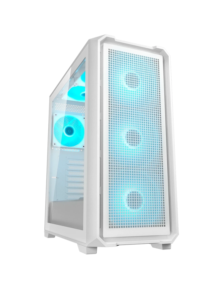 Кутия за корпус COUGAR MX600 Air, Mid Tower, ATX, Бял - CGR-2SC9W-RGB - 1