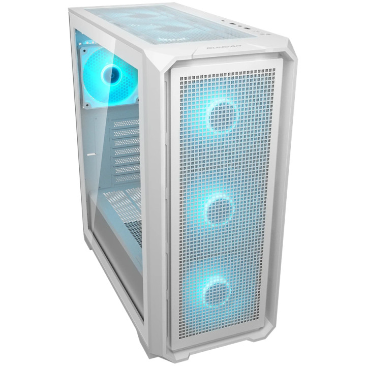 Кутия за корпус COUGAR MX600 Air, Mid Tower, ATX, Бял - CGR-2SC9W-RGB - 5