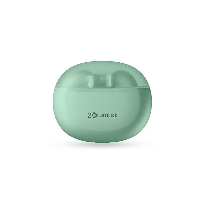 Bluetooth слушалки-тапи A4tech B20 2Drumtek, True Wireless, Ментово зелен