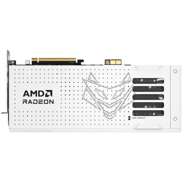 Видео карта SAPPHIRE NITRO+ AMD Radeon RX 9070XT Polar, 16GB GDDR6, 256-Bit, PCI Express 5.0, 3060 MHz - 11348-09-20G - 6