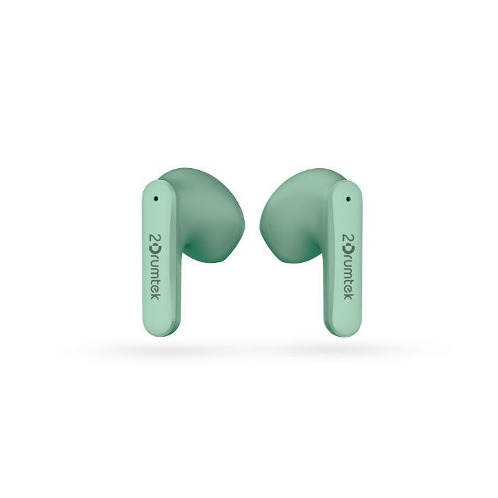 Bluetooth слушалки-тапи A4tech B20 2Drumtek, True Wireless, Ментово зелен