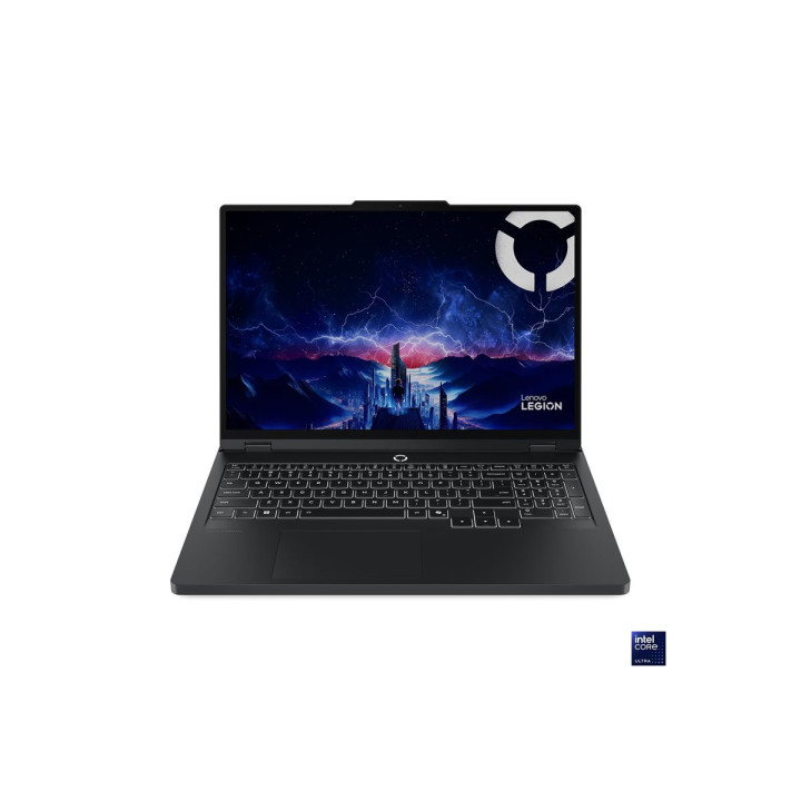 Лаптоп Lenovo Legion Pro 5, 16" OLED 2560x1600 165Hz, Intel Core Ultra 7 255HX, RTX 5060 8GB, 16GB DDR5, 512GB SSD - 83F3008DBM 