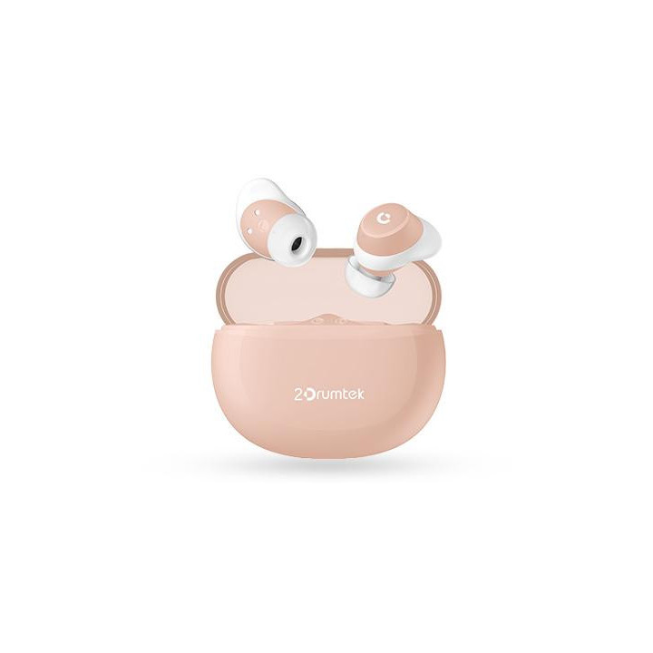 Bluetooth слушалки-тапи A4tech B27 2Drumtek, True Wireless, Розов