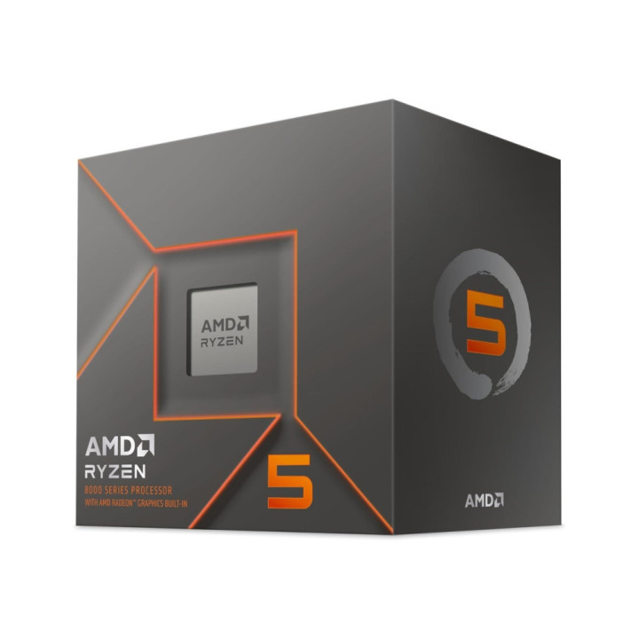 Геймърски компютър ION UV6 Black с процесор AMD Ryzen 5 8400F, видео карта GeForce RTX 5060 OC 8GB GDDR7, RAM памет 16GB(2x8GB) DDR5 5200MHz, SSD 512GB M.2 2280 NVMe PCIe Gen3x4