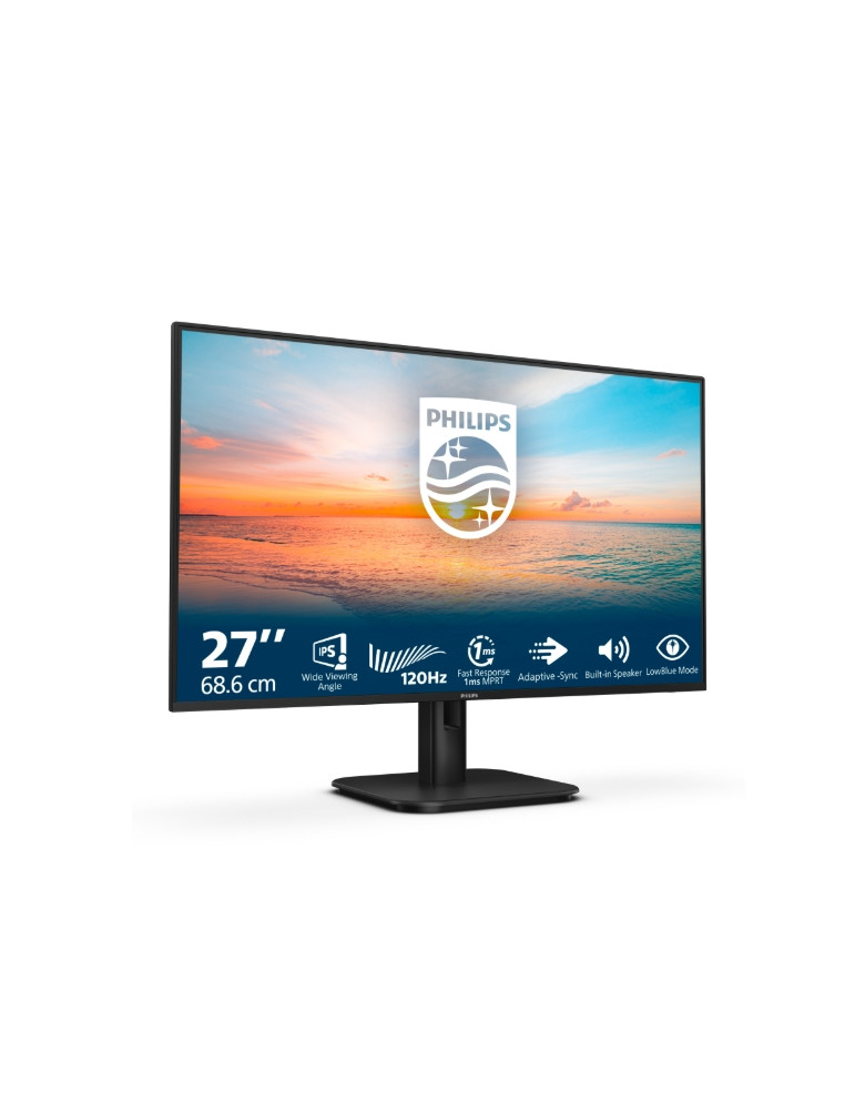Монитор Philips 27E1N1200A, 27" IPS 1920x1080 120Hz, 4ms, Adaptive Sync, FlickerFree - 27E1N1200A/00 - 9