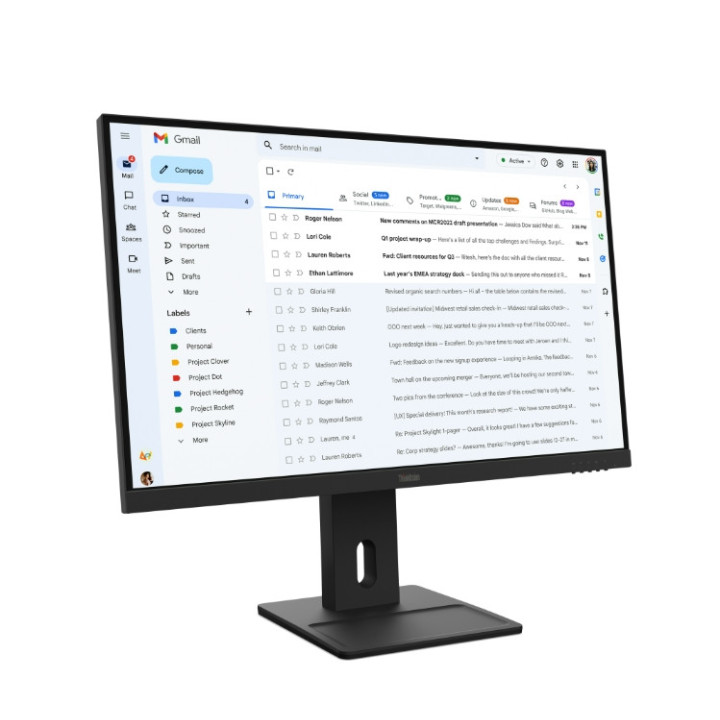 Монитор Lenovo ThinkVision E27-40, 27" IPS 1920x1080, 100Hz, 300cd/m2, 1500:1 - 64BCMAT4EU - 2