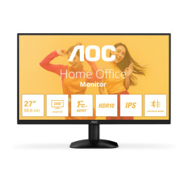 Монитор AOC Q27B35E, 27" IPS 2560x1440 75Hz, 4ms GtG, Adaptive Sync, FlickerFree - 1