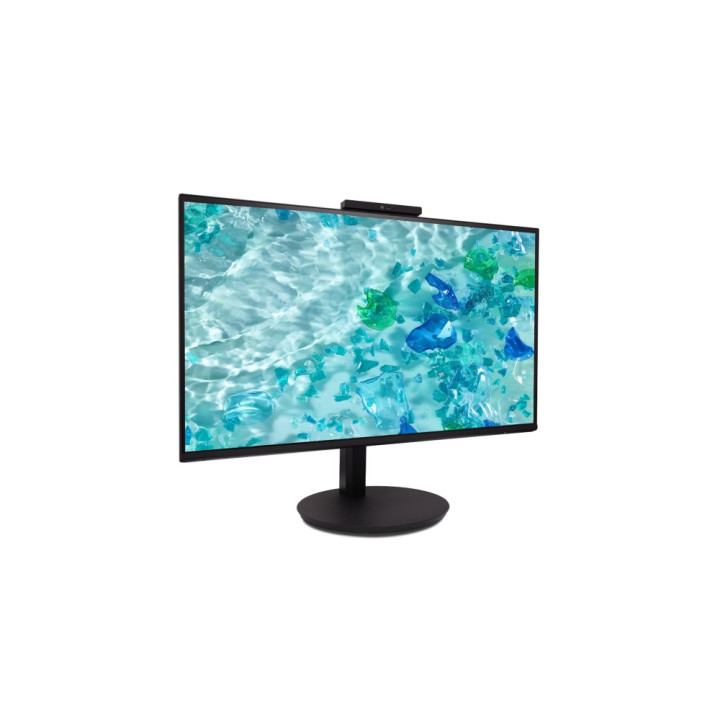 Монитор Acer Vero CB242YD6bmiprcx, 23.8" IPS 1920x1080 120Hz, 1ms, 250cd/m2, HDMI/DP/VGA, Webcam 5MP, AdaptiveSync - UM.QB2EE.60