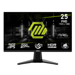 Монитор MSI MAG 255F E20, 24.5" Rapid IPS 1920x1080 200Hz, AMD FreeSync Premium, 300cd/m2, DP, 2xHDMI - 9S6-3BC21M-057 - 1