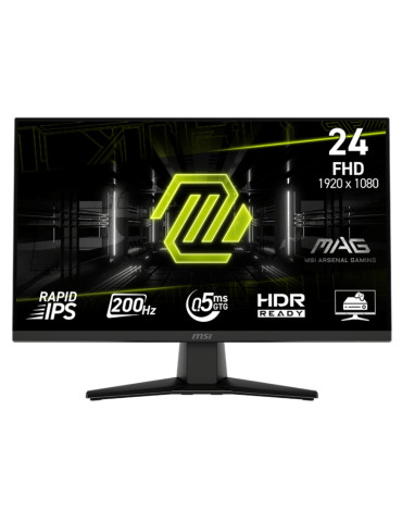 Монитор MSI MAG 242F, 23.8" IPS 1920x1080 200Hz, AMD FreeSync Premium, 0.5ms - 9S6-3BC51T-007 - 1