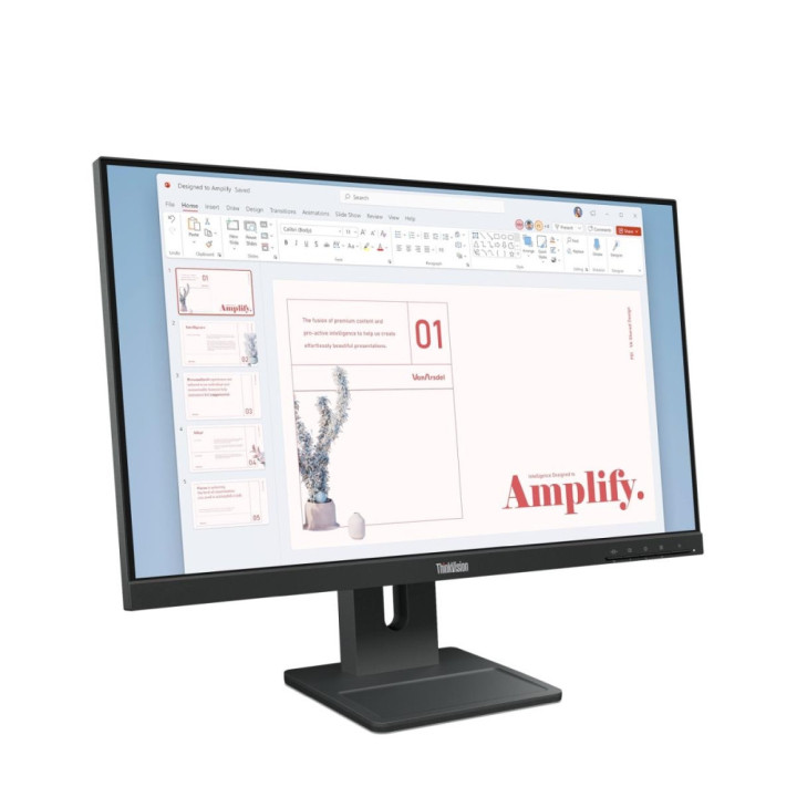 Монитор Lenovo ThinkVision E24-40, 23.8" IPS 1920x1080, 100Hz, 4ms - 64BAMAT1EU - 2