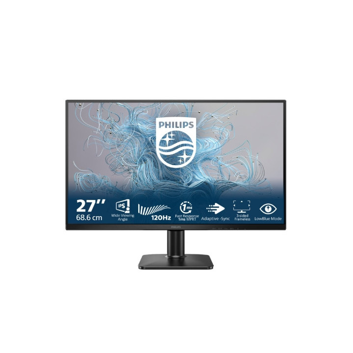 Монитор Philips 27E2N1110, 27" IPS 1920x1080 120Hz, 4ms GtG, 300cd/m2, Adaptive Sync - 27E2N1110/00 - 8