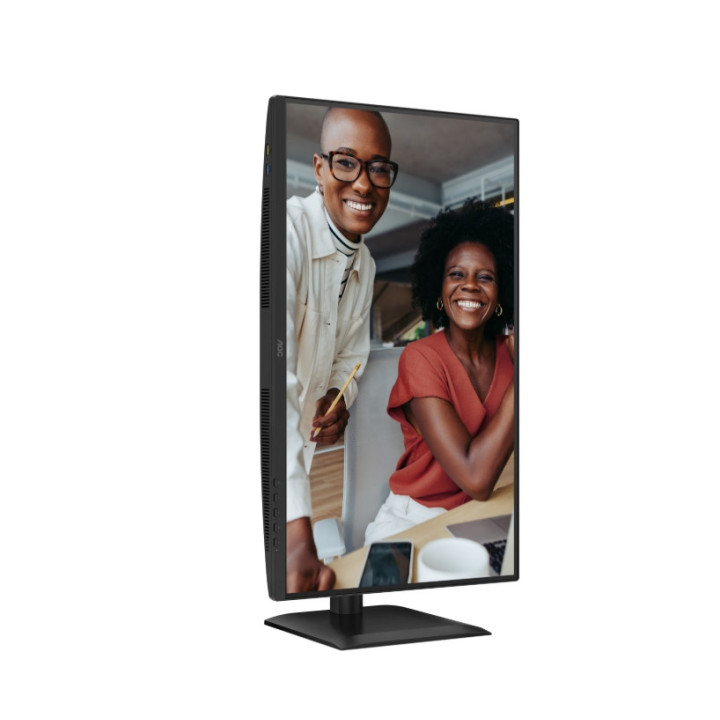 Монитор AOC Q27E4U, 27" IPS 2560x1440 120Hz, 4ms, Adaptive Sync, USB Hub - 8