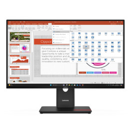Монитор Lenovo ThinkVision T27-40, 27" IPS 1920x1080, 48-120Hz, 300cd/m2, USB-C, DisplayPort - 64A5MAT6EU - 1