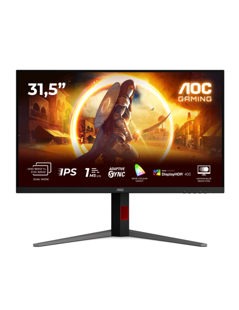 Монитор AOC U32G4U, 31.5" IPS 2560x1440 75Hz, 4ms, Adaptive Sync, FlickerFree - 1