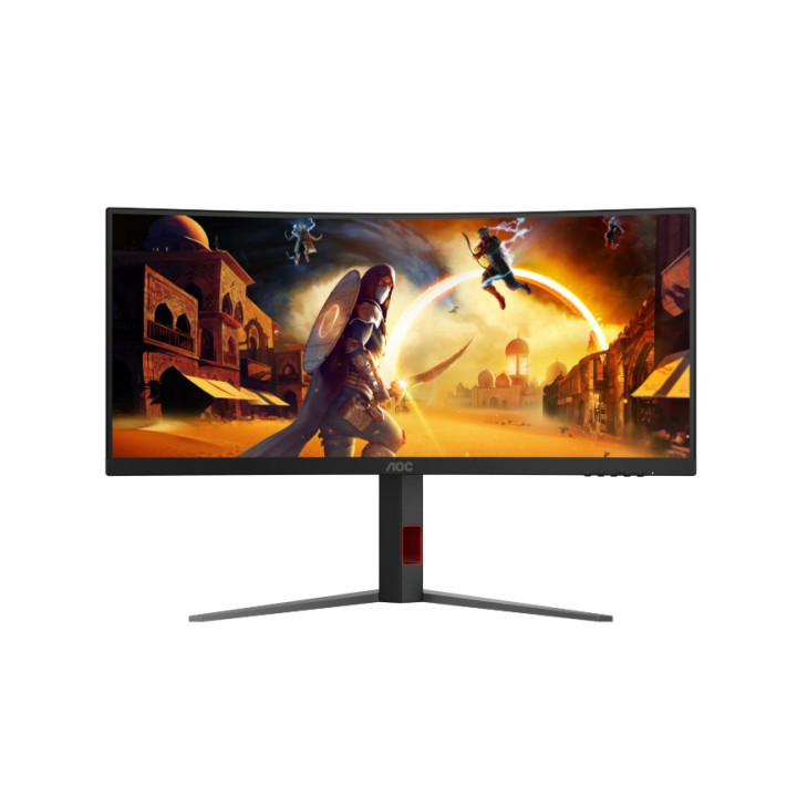 Монитор AOC CU34G4Z, 34" VA Curved 3440x1440 240Hz, 1ms GtG, 450cd/m2, Adaptive Sync - 2